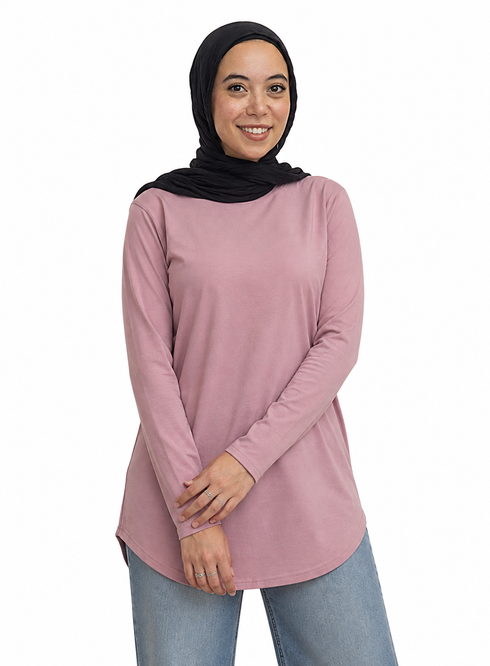 Dusky Orchid Cur.Long-Sleeve