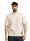 Beige Design 1014 NF-Round T-Shirt