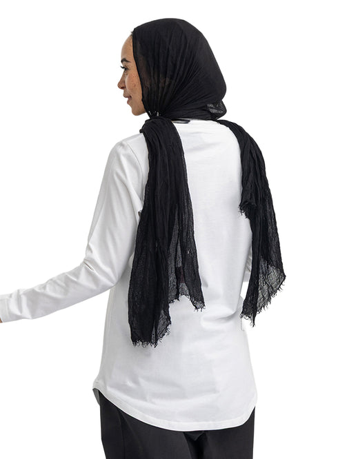 White-Design 7 Printed Long-Sleeve