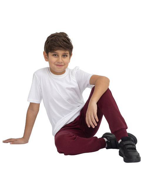 White Kids Round T-Shirt