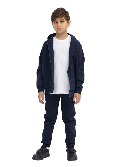 Medieval Blue Kids Sw-Zipper