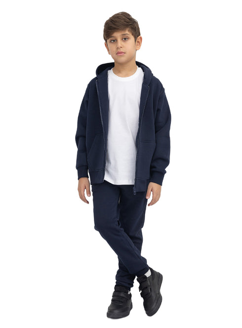 Medieval Blue Kids Sw-Zipper
