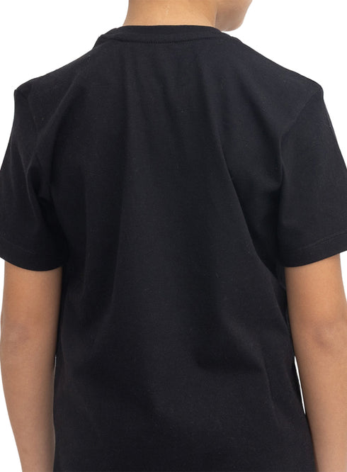 Black Kids Round T-Shirt