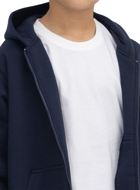 Medieval Blue Kids Sw-Zipper
