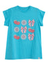 Aqua-Design 11 Printed Short-Sleeve