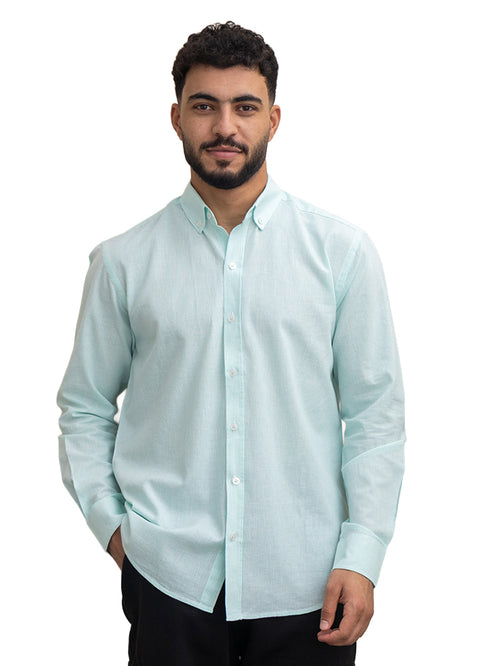 Aqua-Design 1 Striped Linen Shirt