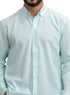 Aqua-Design 1 Striped Linen Shirt