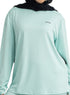 Aqua Sporting Long-Sleeve T-Shirt