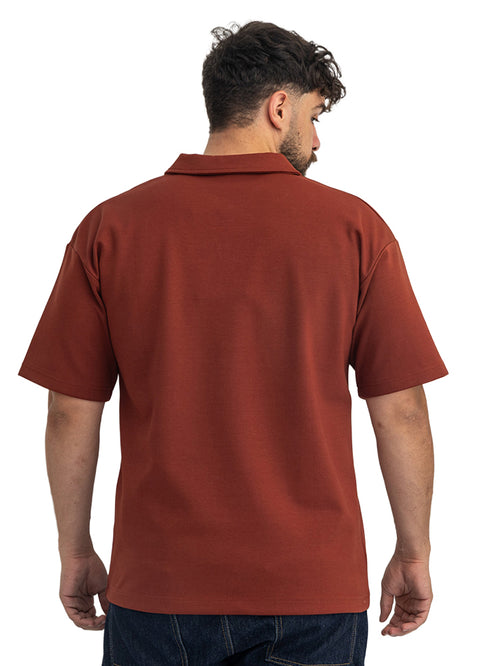 Autumnal Design 3083 NF-Polo Neck T-Shirt