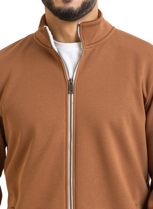 Autumnal High Neck Sweater