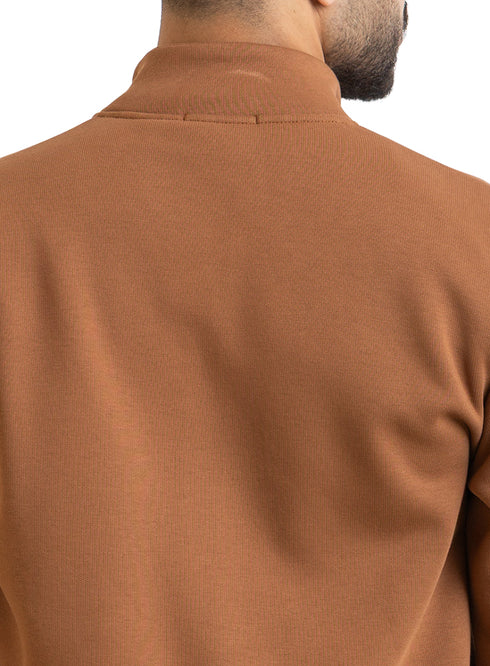 Autumnal High Neck Sweater