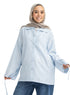 Baby Blue RD- Jacquard Embroidered Shirt