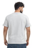 Baby Blue UpSide Sleeve -Crunchy-Oversize Round T-Shirt