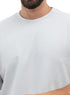 Baby Blue V-Crunchy-Oversize Round T-Shirt
