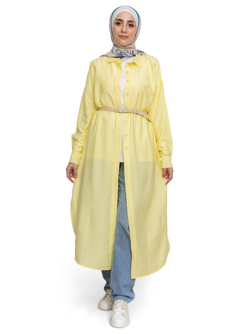Baby Yellow RD-Long Shirt