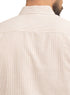 Beige-Design 1 Striped Oxford Shirt