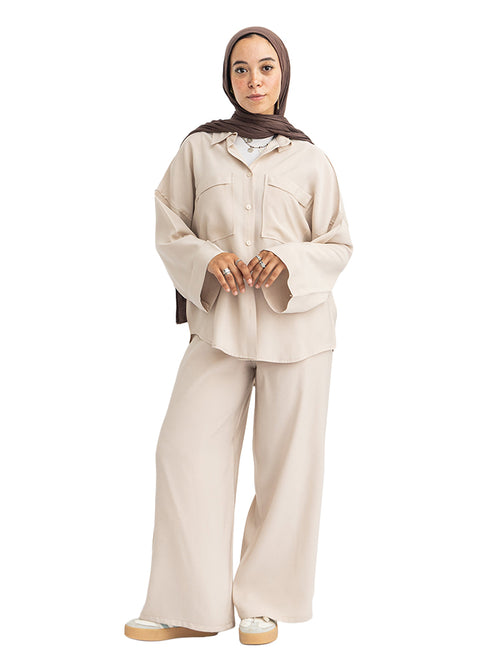 Beige-Design 7536 Suit