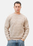 Beige Design 2401 Round Pullover