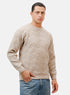 Beige Design 2401 Round Pullover