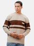 Beige Design 2402 Round Pullover