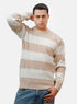 Beige Design 2446 Round Pullover