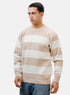 Beige Design 2446 Round Pullover