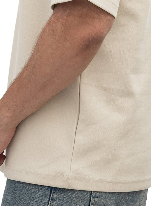 Beige Design 3069 NF-Polo Neck T-Shirt