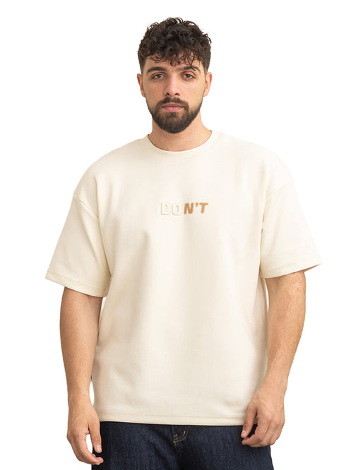 Beige Design 4017 NF-Round T-Shirt