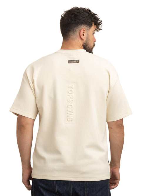 Beige Design 4019 NF-Round T-Shirt