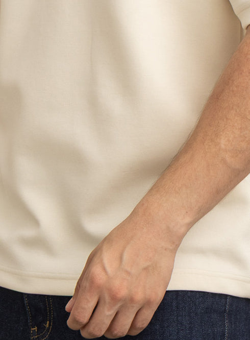 Beige Design 4019 NF-Round T-Shirt