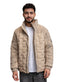 Beige Puffer Jacket 5002