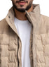 Beige Puffer Jacket 5002