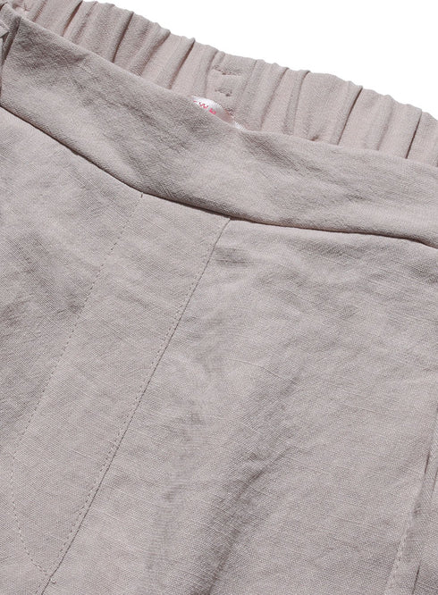 بنطلون كتان -بيج