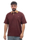Bergundy Design 3069 NF-Polo Neck T-Shirt
