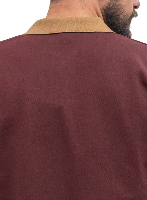 Bergundy Design 3069 NF-Polo Neck T-Shirt