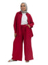 Bergundy RD-Relaxed Suit