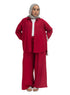 Bergundy RD-Relaxed Suit