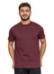 Bergundy Relaxed Round T-Shirt