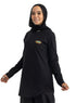 Black-Design 5 Printed Long-Sleeve