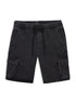 Black 1 Cargo Denim Short