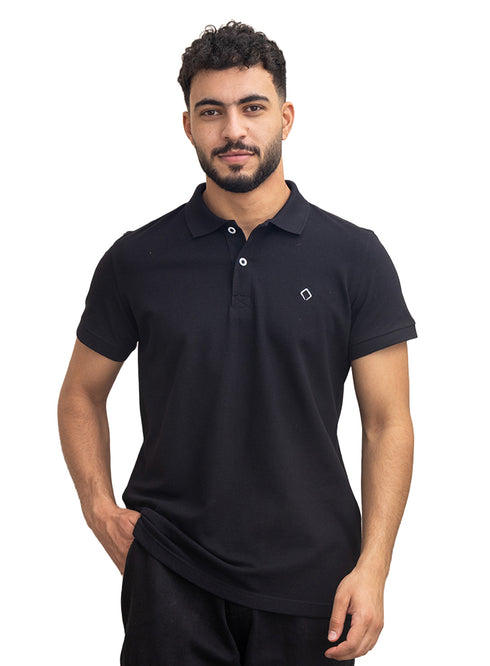 Black Basic Polo