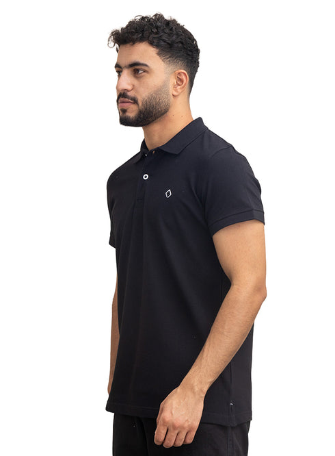 Black Basic Polo