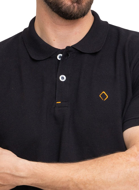 بولو سادة - أسود