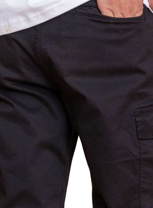 Black Cargo Pant