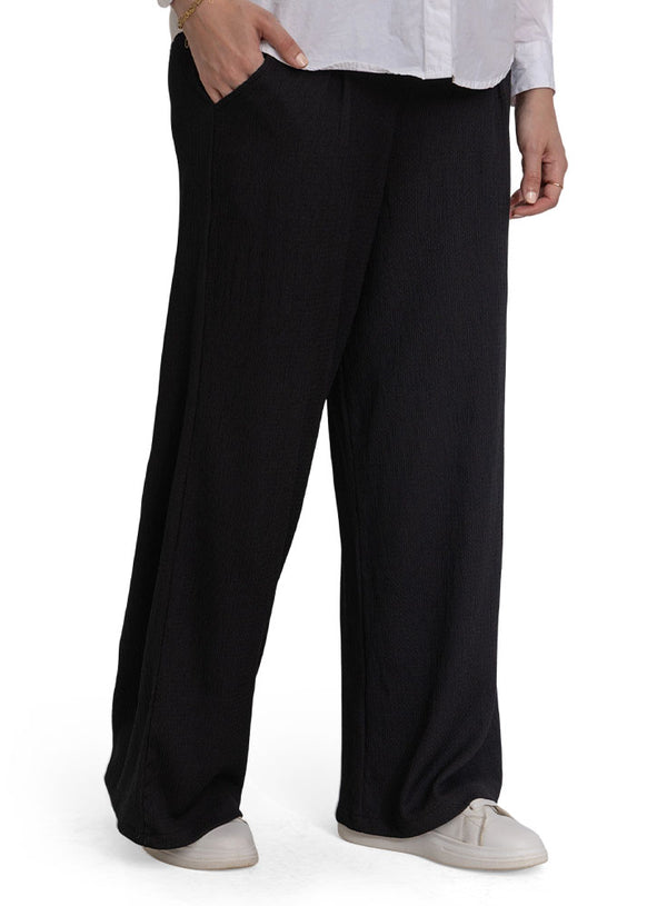 بنطلون كورشيه - أسود