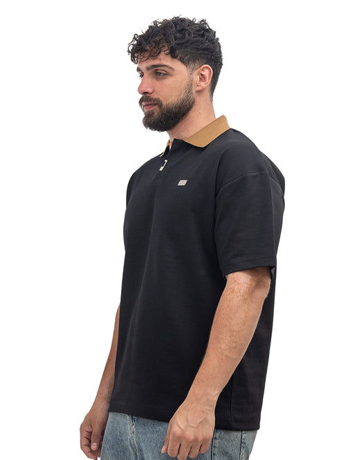 Black Design 3069 NF-Polo Neck T-Shirt