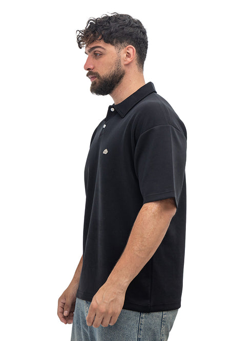 Black Design 3071 NF-Polo Neck T-Shirt