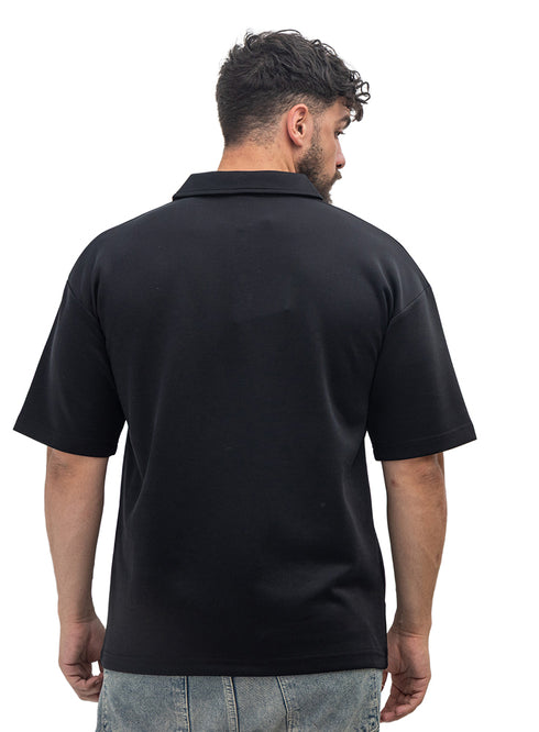 Black Design 3071 NF-Polo Neck T-Shirt