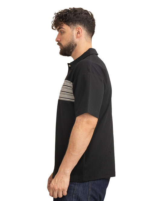 Black Design 3074 NF-Polo Neck T-Shirt