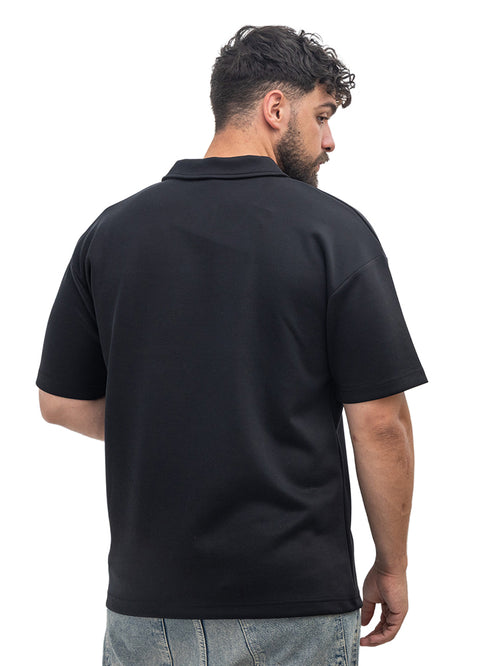 Black Design 3089 NF-Polo Neck T-Shirt